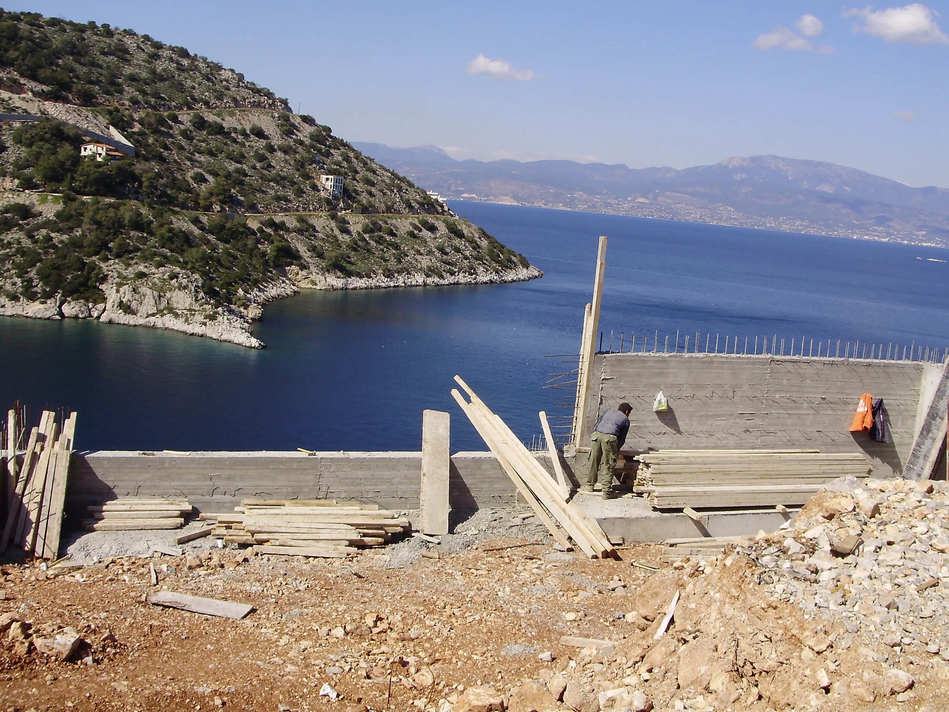 Σκυροδέτηση φέροντος οργανισμού - Αμόνι